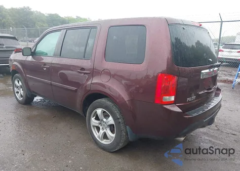 2014 Honda Pilot Ex-L из США, поврежденный, VIN 5FNYF4H51EB049905
